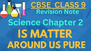  Chapter 2: Is Matter Around Us Pure?